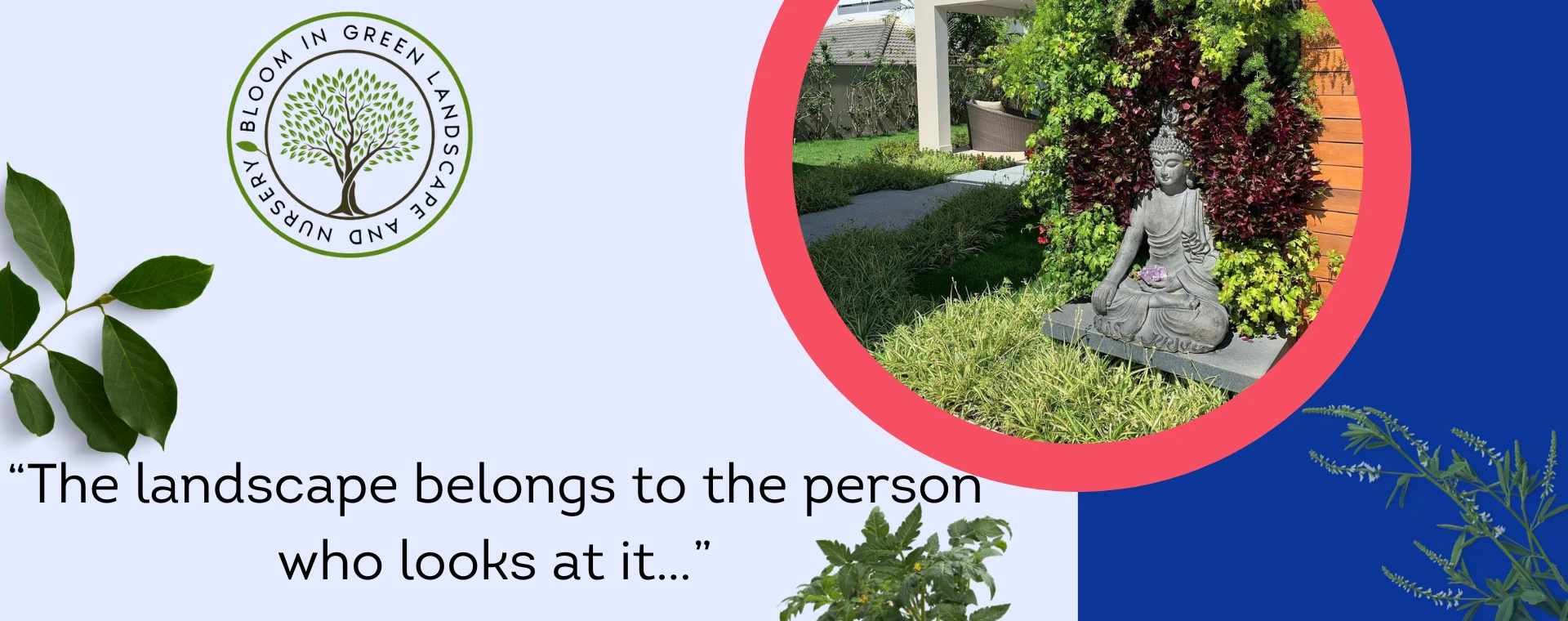 The beauty of the landscape-banner